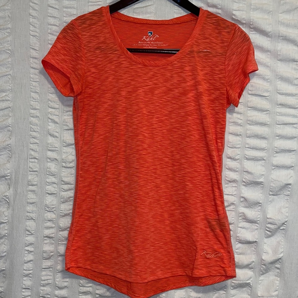 Kuhl Coral Striped Top